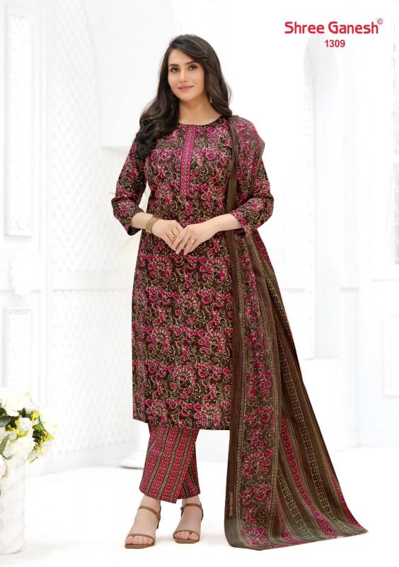 Shree ganesh samaiyra vol 3 cotton dress material wholesalers in pune